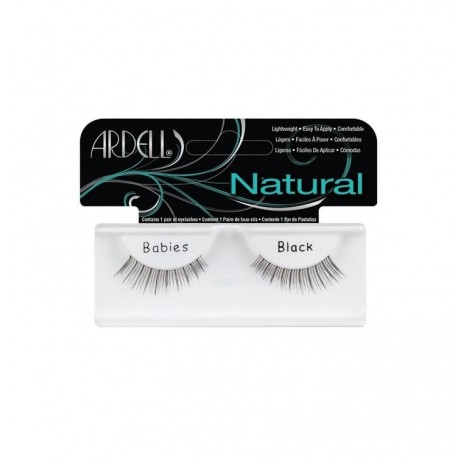 ARDELL PESTAÑAS NATURAL BABIES BLACK CON ADHESIVO