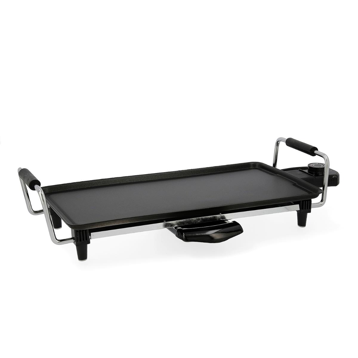 DCOOK GALLERY Plancha De Asar 2000W Acero Mate Pies antideslizantes