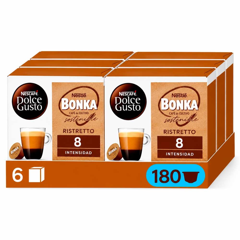Nescafé Dolce Gusto Ristretto Bonka Magnum 180 cápsulas
