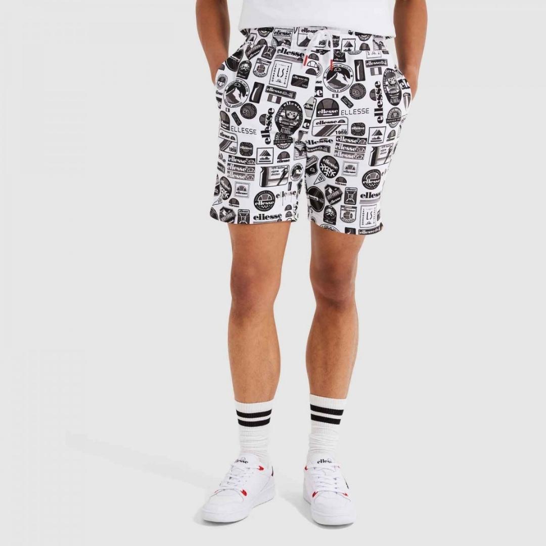 Ellesse Pantalón Corto Deportivo Igor Blanco - Estilo y Comodidad