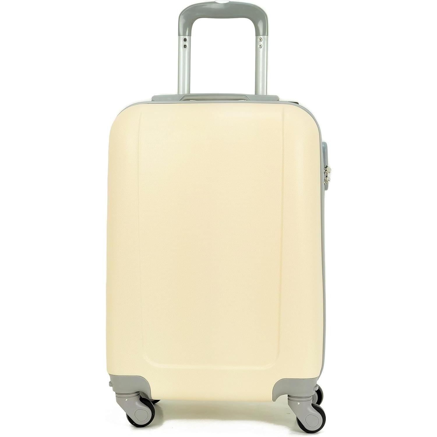 Maleta Equipaje de Mano Cabina Trolley Viajar en avión Viaje 4 Ruedas 360º giratorias COSHANO