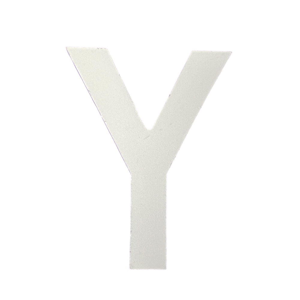PlusHome Letras 15CM de Madera A-Z Mayúscula Decorativa Color Blanco