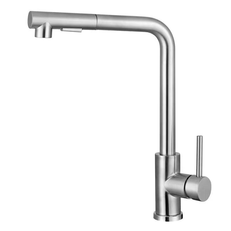 CA SS Grifo Cocina con Rociador Extraible-Agua Caliente y Fría
