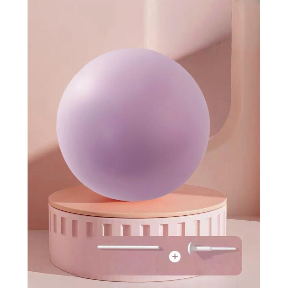 Pelota de Pilates/Yoga Mini de PVC Esmerilado 25cm - Para Gimnasia, Equilibrio, Fitness y Glúteos