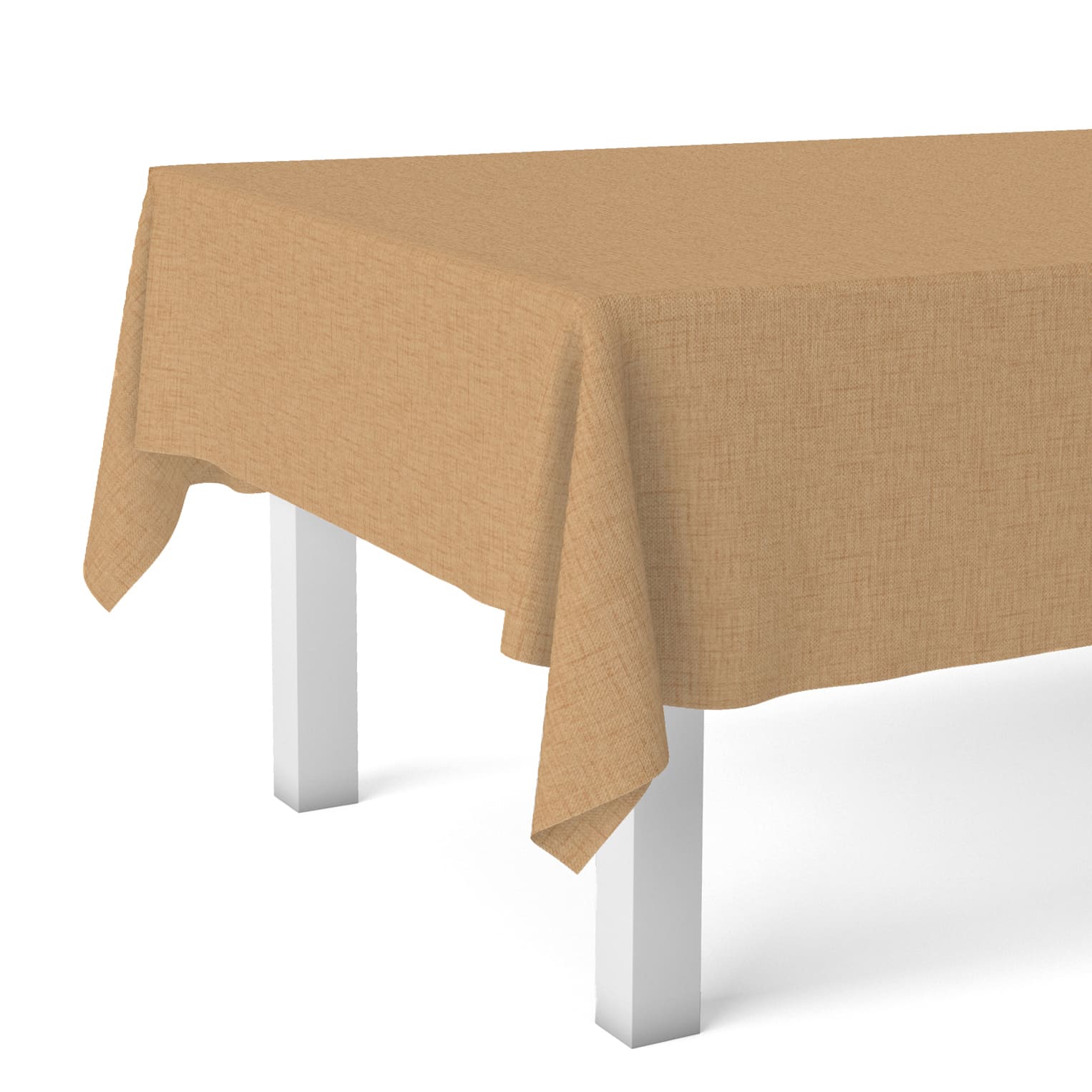 Donegal Collections - Mantel Antimanchas Resinado Liso Modelo Levante Cuadrado y Redondo - Mantel antimanchas repelente al agua - Se limpia fácilmente con un paño húmedo - Dibujo Fino - Fabricado en España
