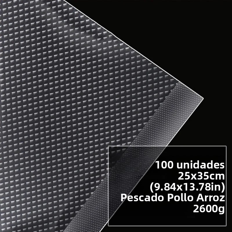 TK Bolsas De Almacenamiento Plásticas Para Sello a Vacío 100PCS/LOT Compatible Con Máquina De Sello a Vacío Para Alimentos Adecuadas Para Empaque Y Guardar Alimentos