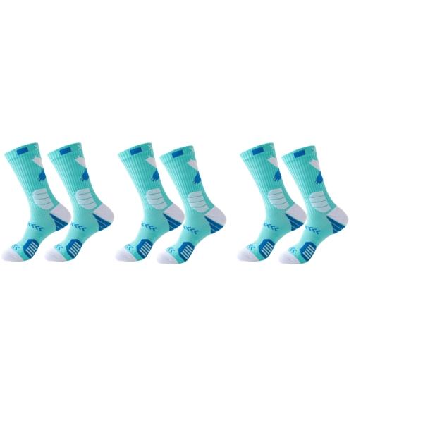TK 3 Pares De Calcetines Deportivos Para Correr Ciclar Y Baloncesto De Medio Tamaño Absorción De Energía Y Músculo Calcetines Deportivos Para Hombres