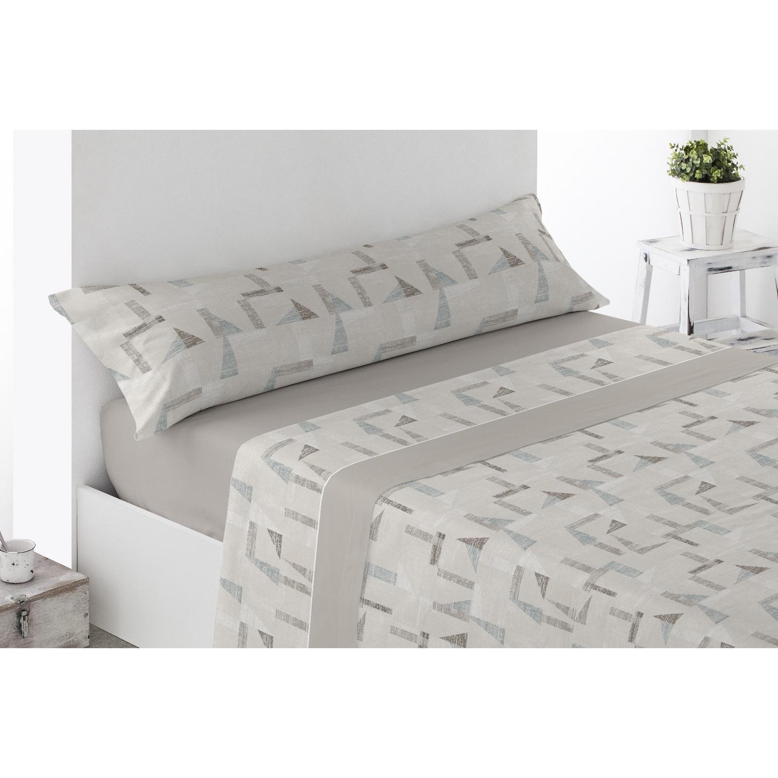 Energy Colors Textil-Hogar -Juego Sabana Pirineo 3 Piezas- Tela Polar Cama 135 y 150