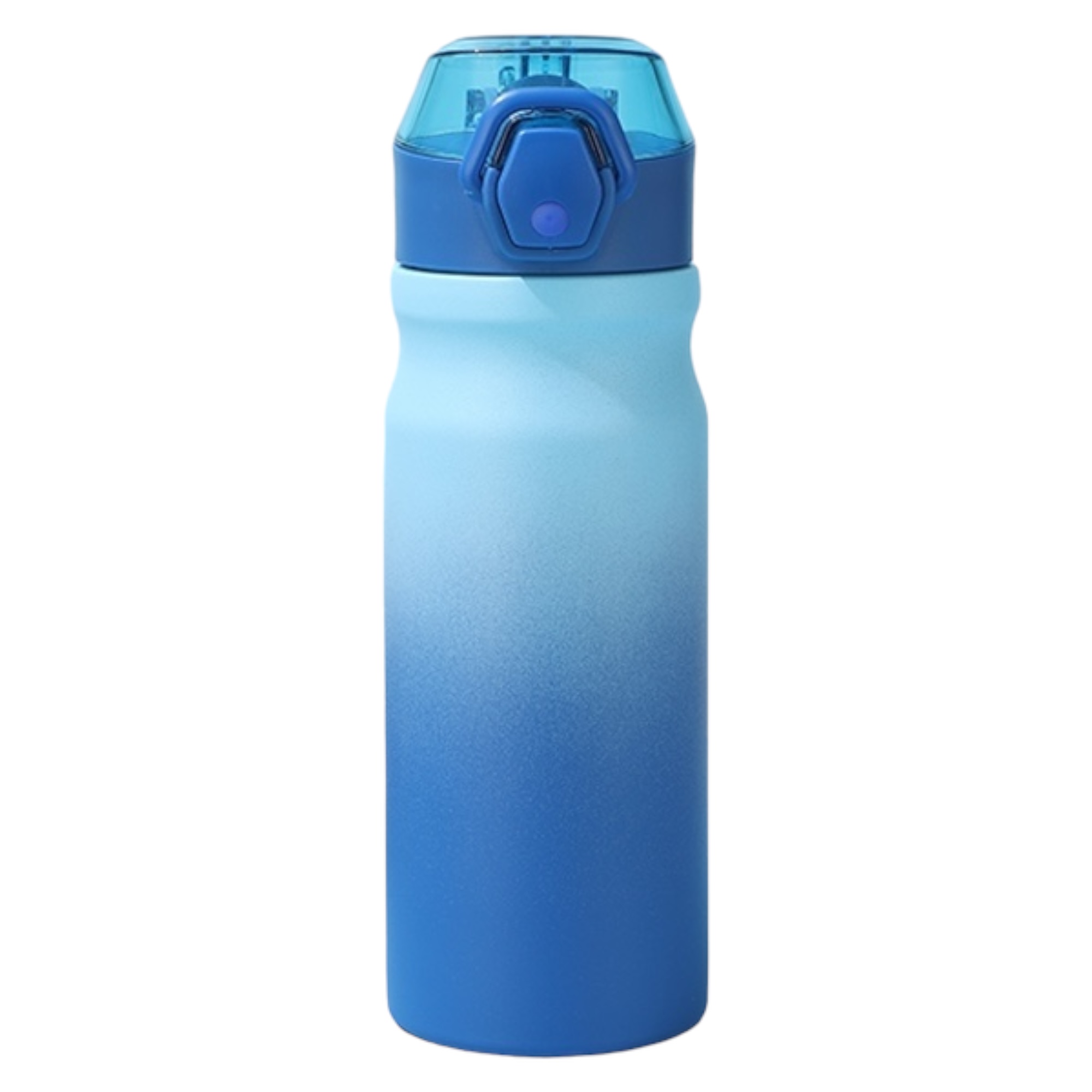 Botella de Agua Deportiva de 550ml Sin BPA Boquilla para Deporte Con Texto Motivacional Botella Agua Prueba de fugas, Botella Deportiva Tritan de Plástico Sin BPA, Botella Motivacional para Hogar y Exterior termo (LD550)