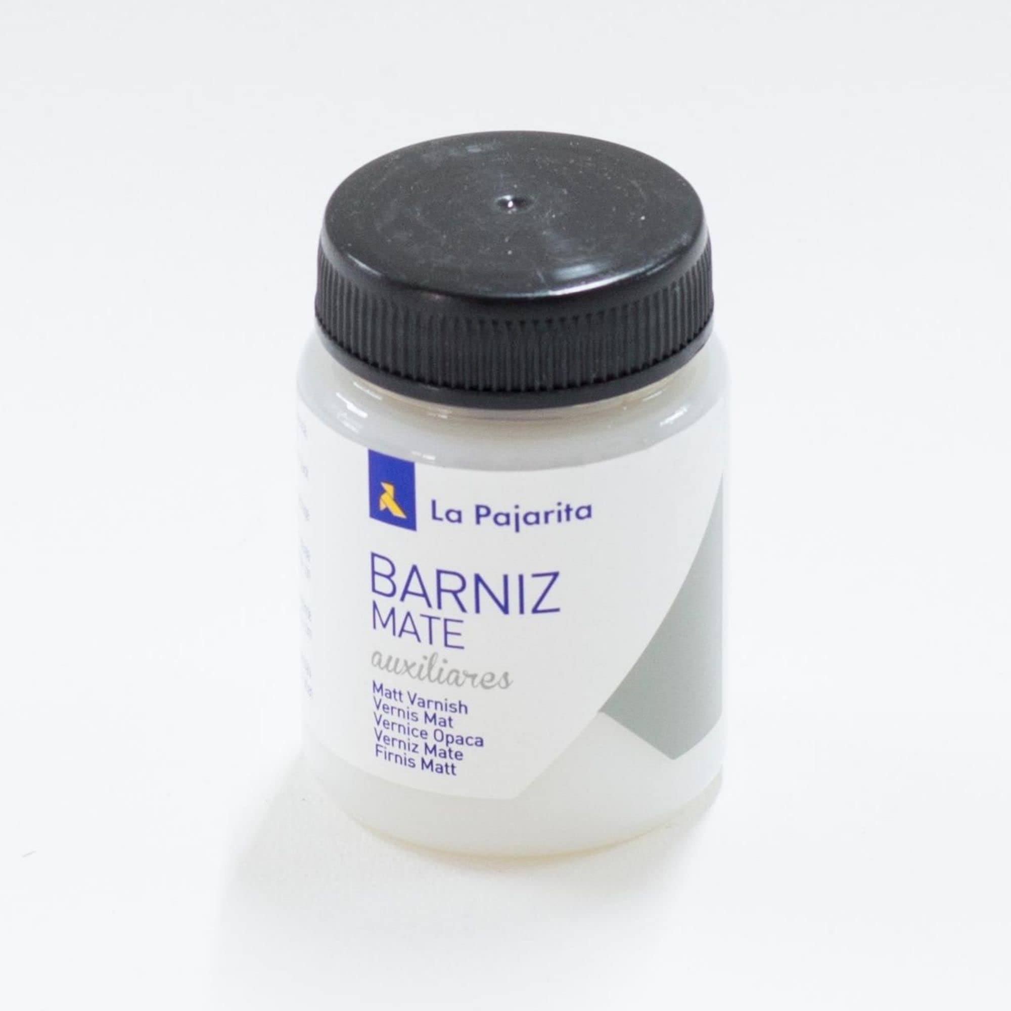 Bote de Barniz Acabado Mate 75ML La Pajarita Efecto Mate, incoloro