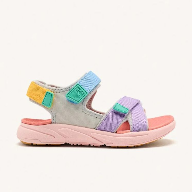 Sandalias Gioseppo BRIGHAM 74220 CORAL, PLANTA ACOLCHADA Y CIERRES AJUSTABLES