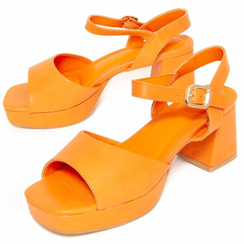 Sandalia De Tacón Para Mujer. Montevita Comodosan 105012