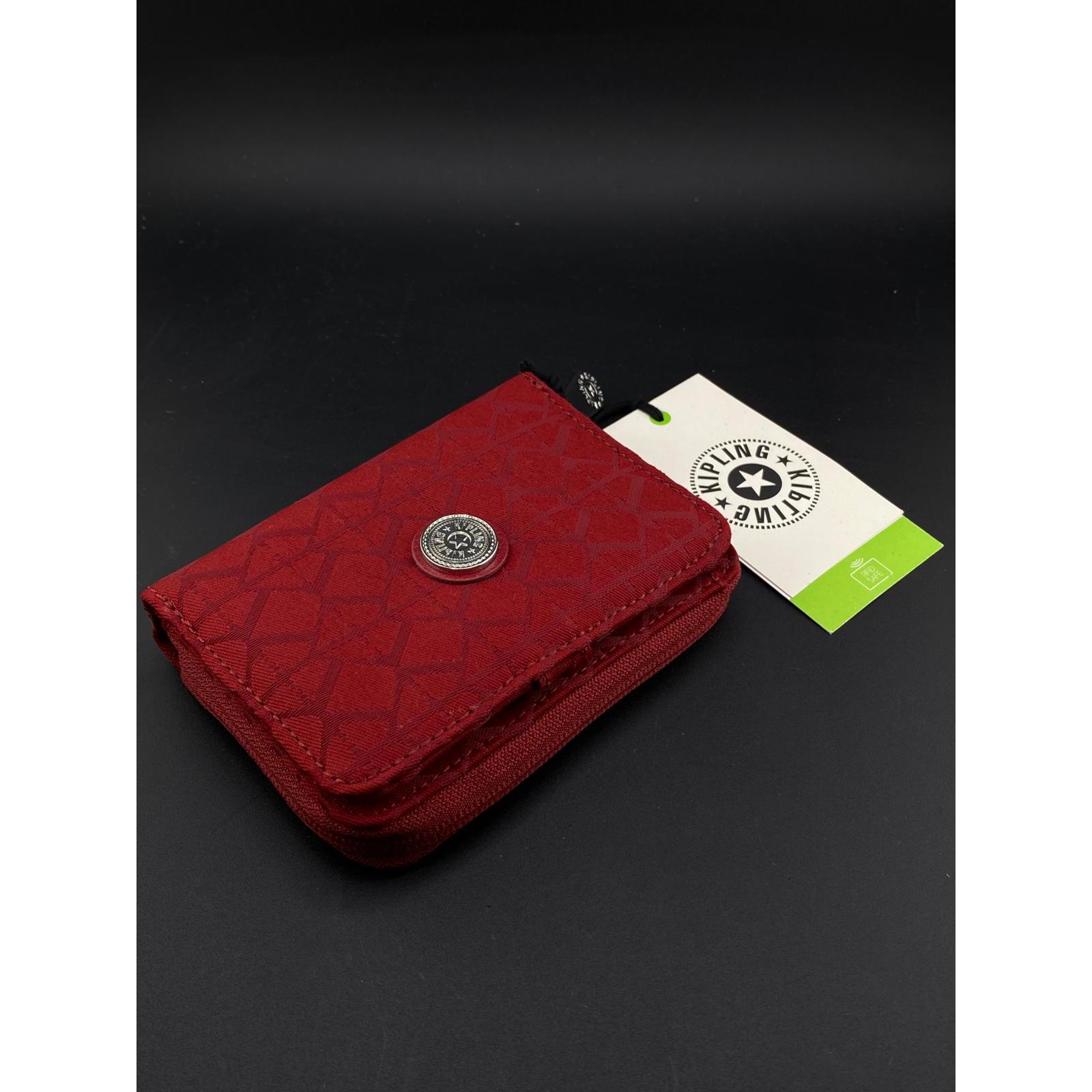 Billetera Kipling Classic Signature Red