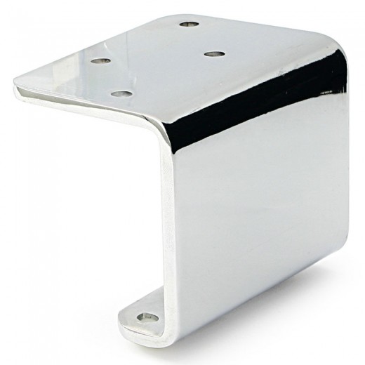 PATA METAL RUDY A100 H80 CROMO - Herrajes para Muebles