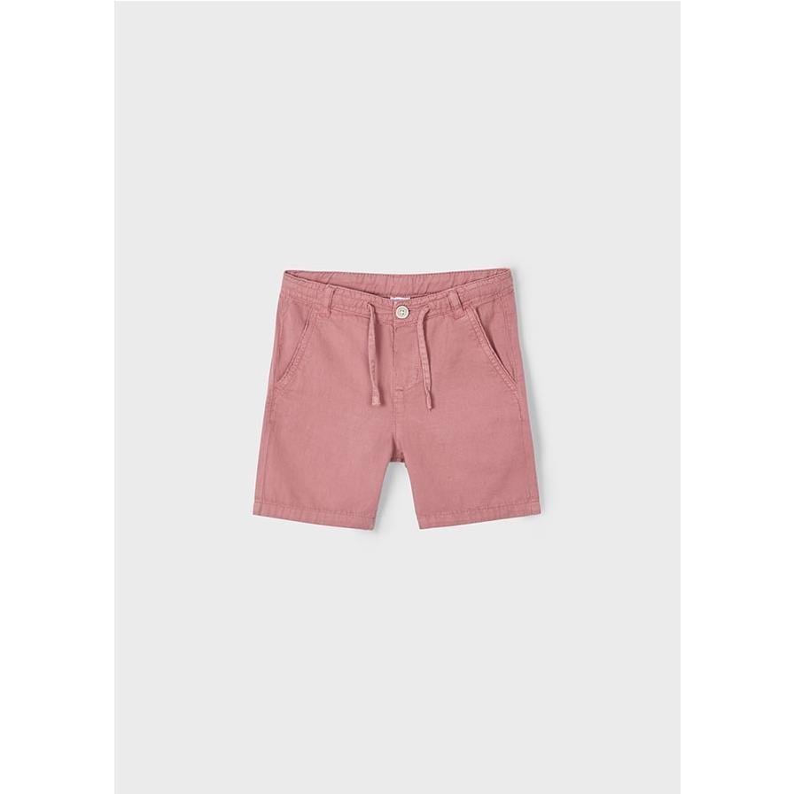 Mayoral - Bermuda de lino delavado para niño, estilo casual y cómoda, ideal para verano y uso diario en categoría pantalones infantiles
