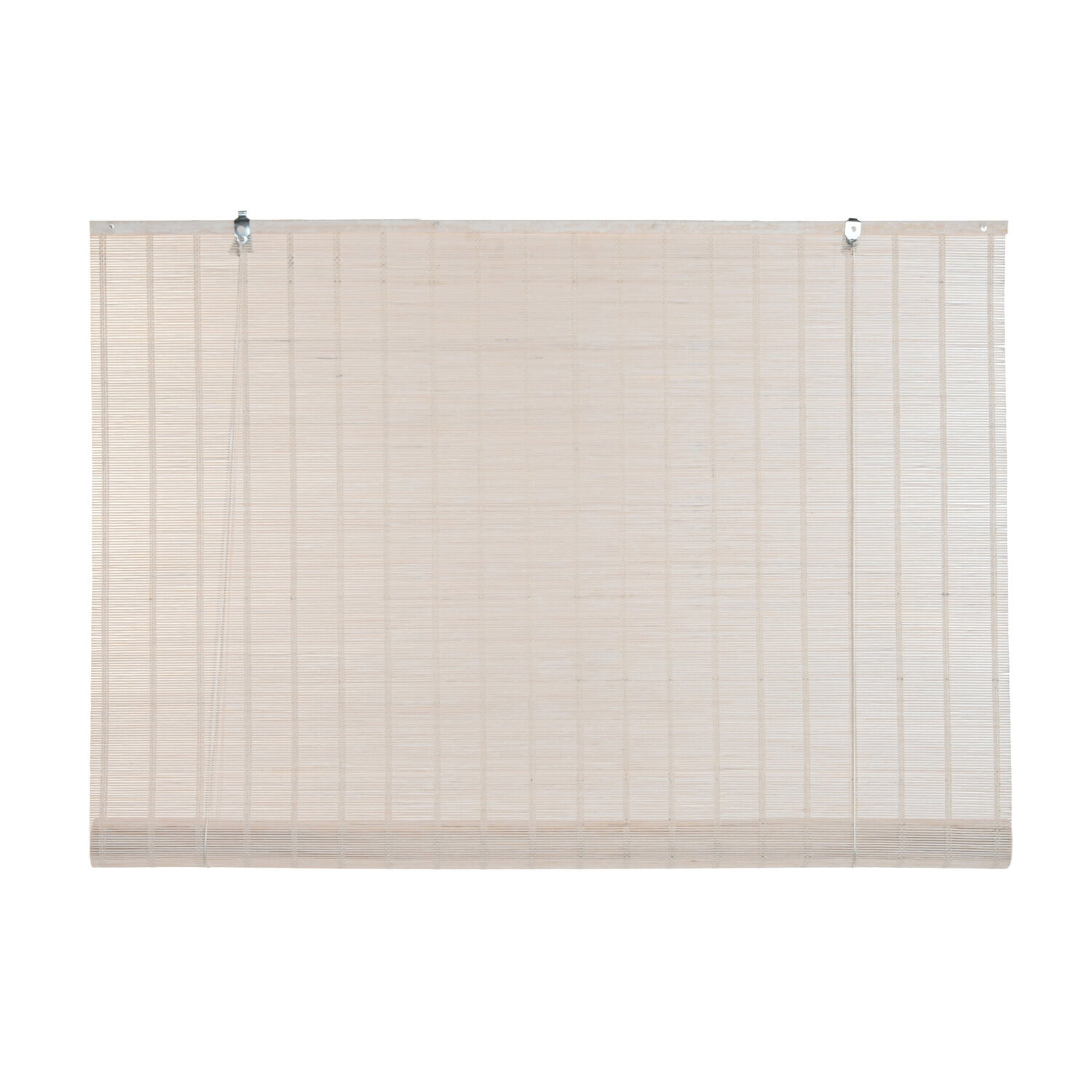 Estor bambu 120x2x230 enrollable barnizado blanco , La mejor decoración para tu hogar.