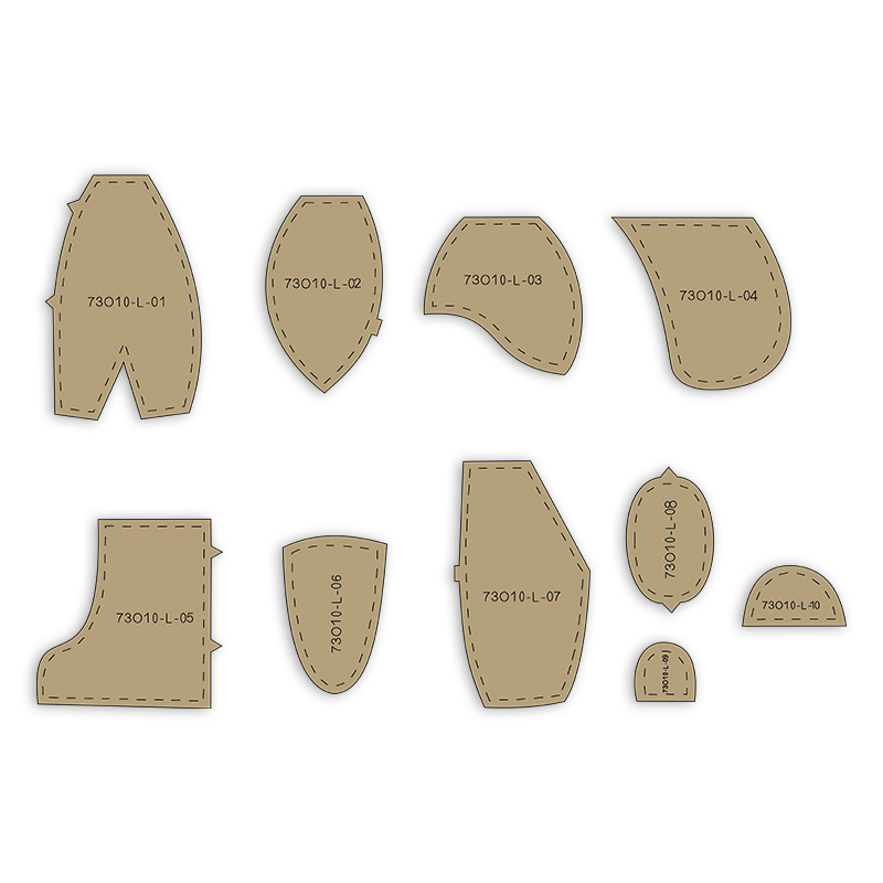 TK YOMDID Kit De Manualidades 10pcs Plantillas De Oso De Memoria Para Costura Y Decoración Herramienta Creativa Para DIY