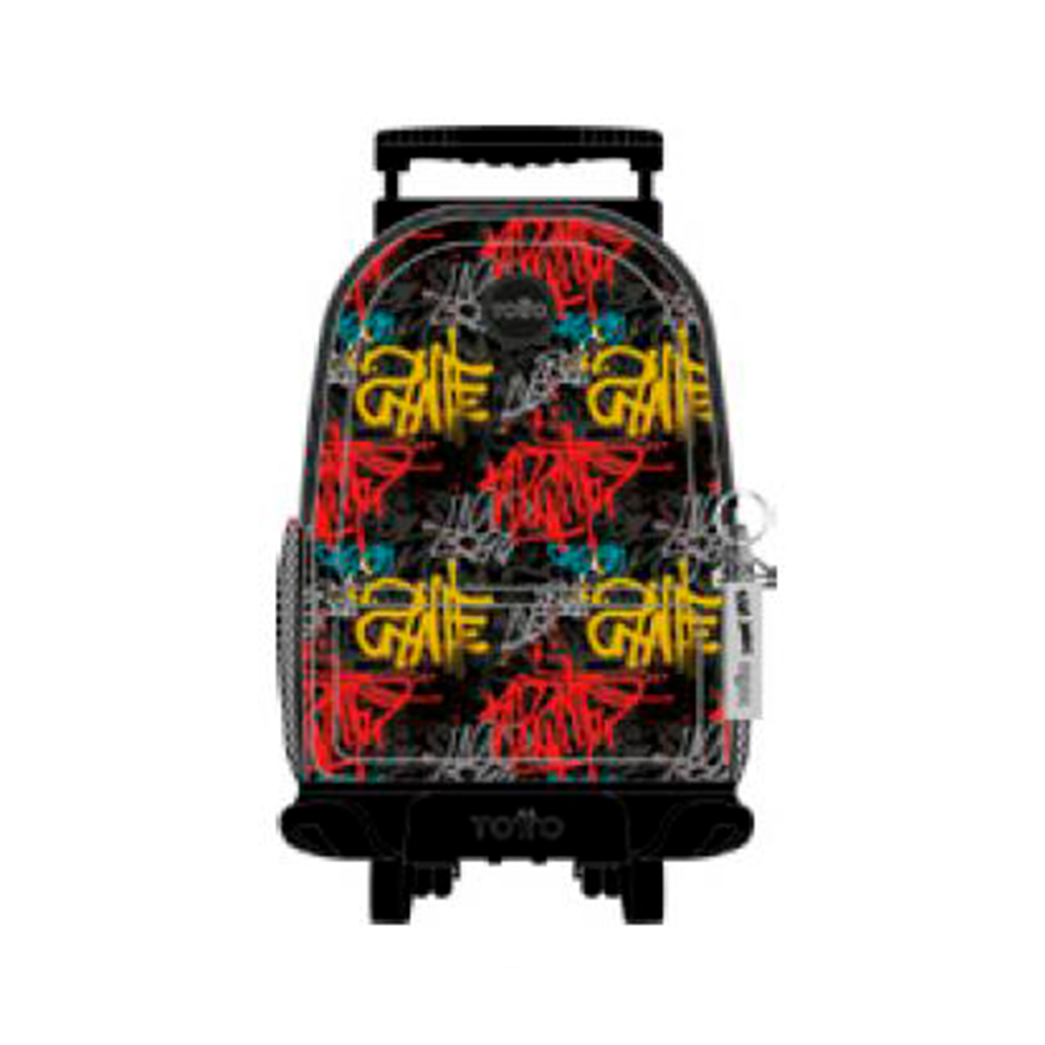 Totto Mochila escolar de ruedas SKL L Material: Poliéster 32 x 45.5 x 18 cm