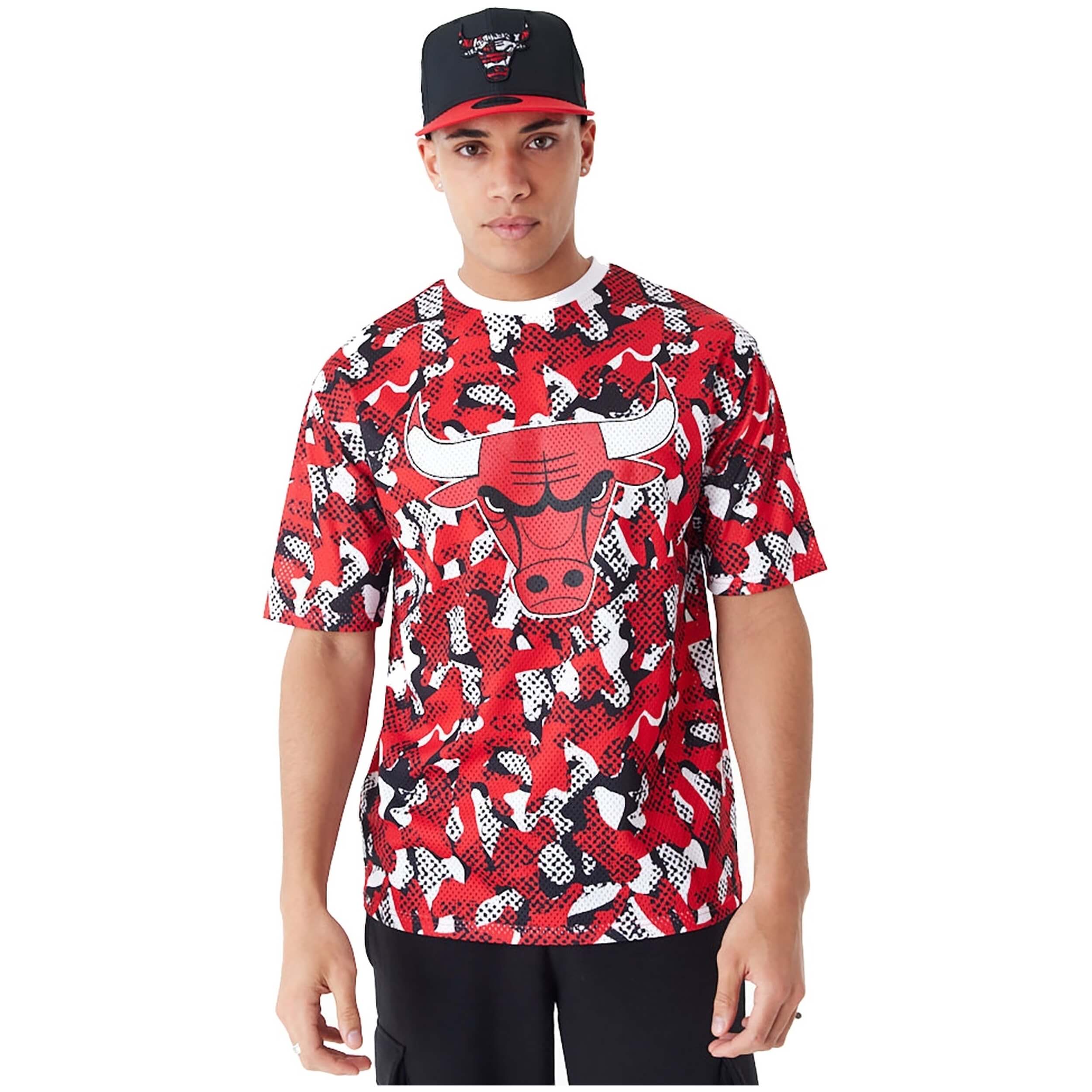 Camisetas De Baloncesto New Era modelo 60435490 para Hombre en color Rojo