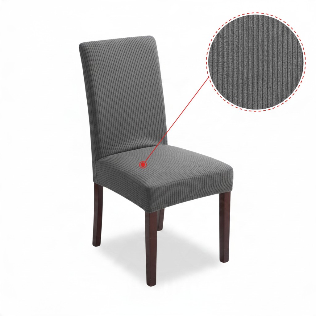 C.A | Fundas para Sillas de Comedor | Impermeables y Elásticas | Suaves y Confortables | Ajuste Universal