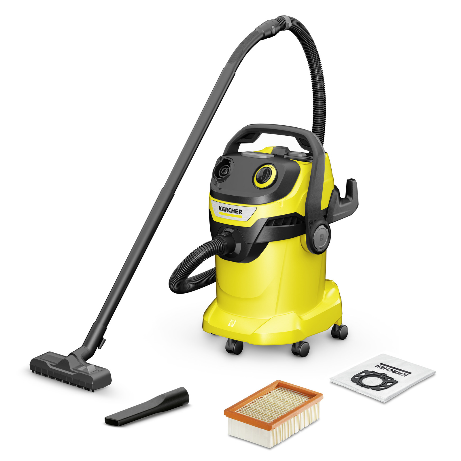 KARCHER 1.628-300.0 - Aspiradora para suciedad sólida y líquida WD 5 V-25/5/22