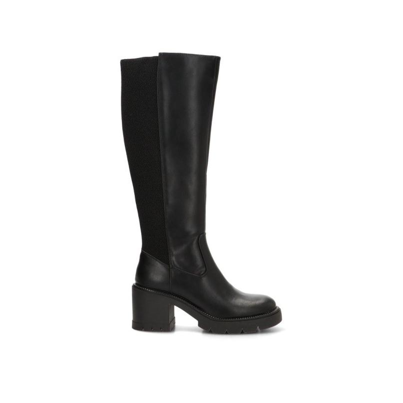 Bota Mustang - Mujer - Tacón Alto - Modelo 56290 - Color Negro