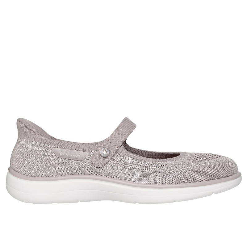 Zapatos casual mujer SKECHERS 138497 TPE MERCEDES VELCRO TAUPE 37996 26V