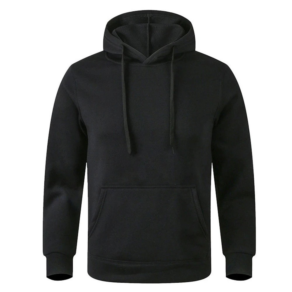 TK Sudadera De Fleece Suave Para Hombre Con Bolsillos Y Capucha Para Días Fríos Cierre De Cremallera Estilosa Casual