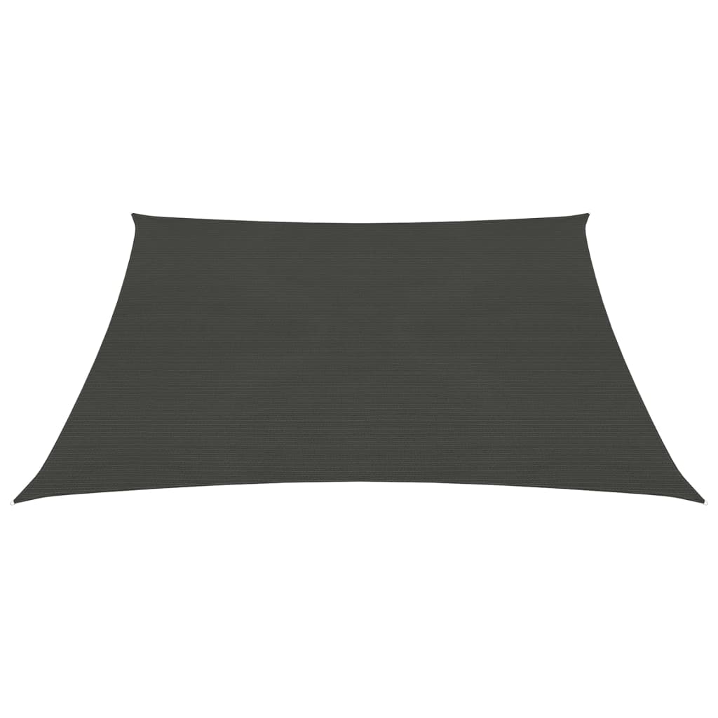 vidaXL Toldo de vela HDPE 160 g/m² 7x7 m Color Antracita, Beige, Crema