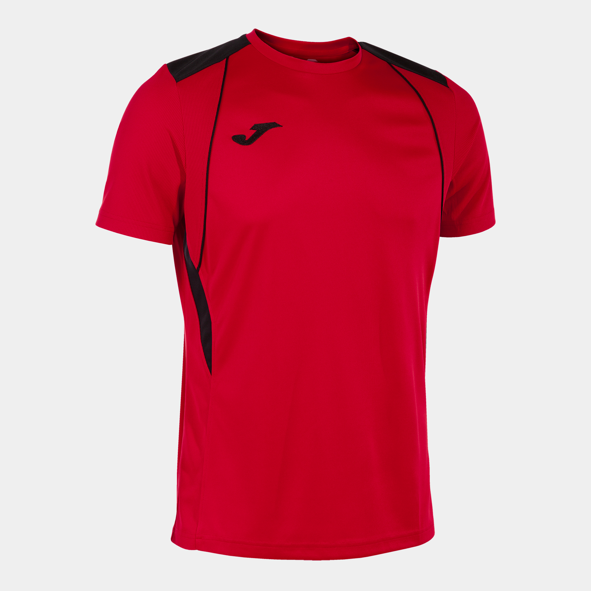 JOMA CAMISETA MANGA CORTA CHAMPIONSHIP VII ROJO NEGRO Talla 4 (6XS) Niño Junior