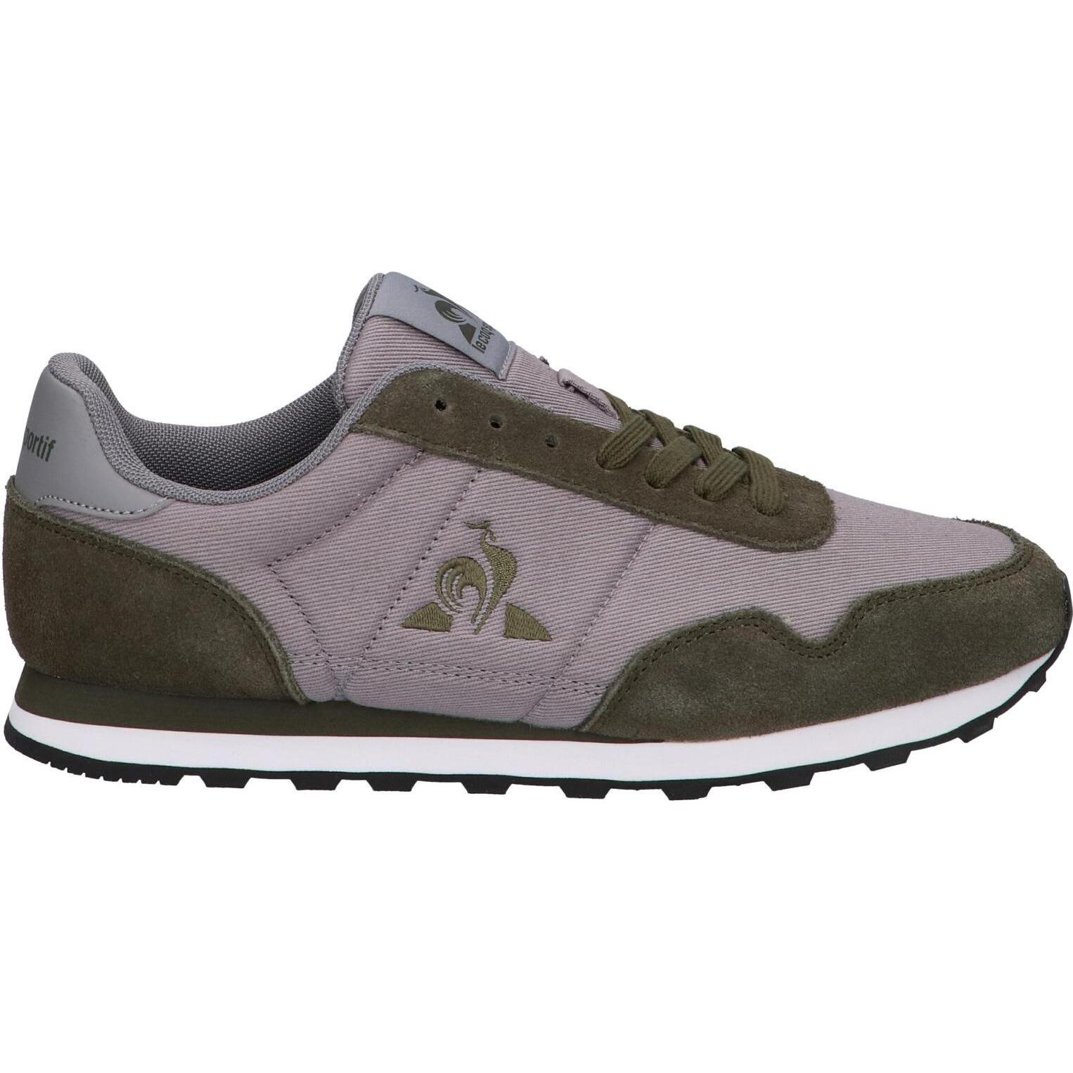 Le coq sportif men's sneakers 2320557   Astra twill titanium olive night