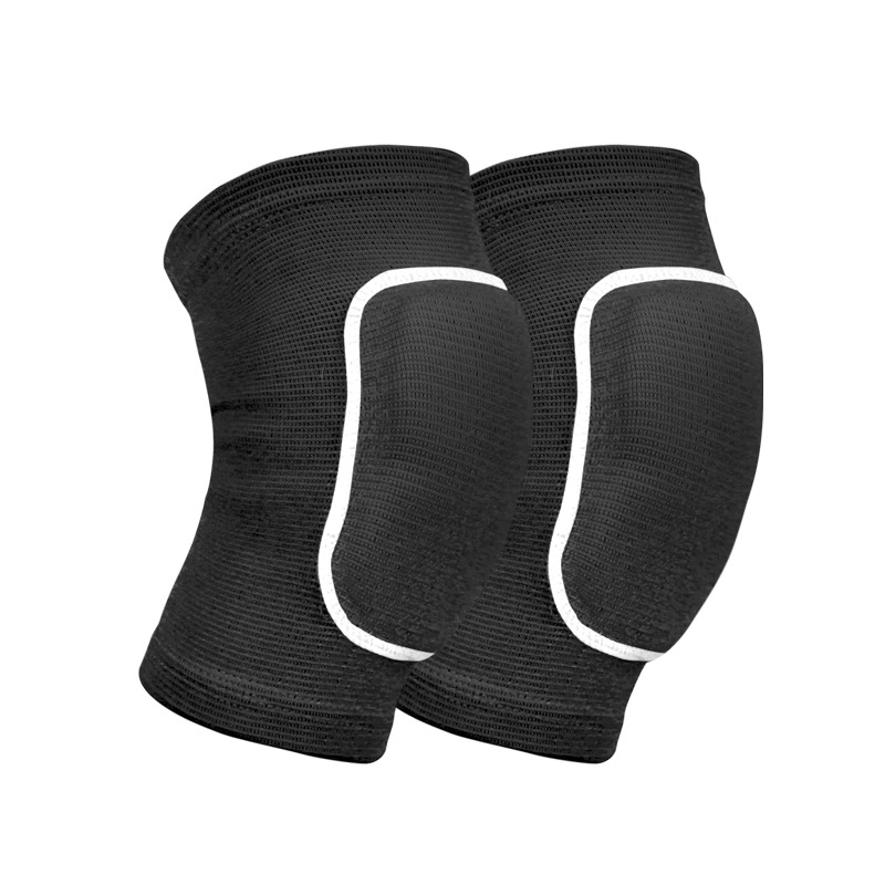 CA Rodilleras de esponja para baile para mantener el calor, voleibol, baile, arrodillarse, entrenamiento anticolisión, coderas engrosadas, rodilleras de baile deportivo