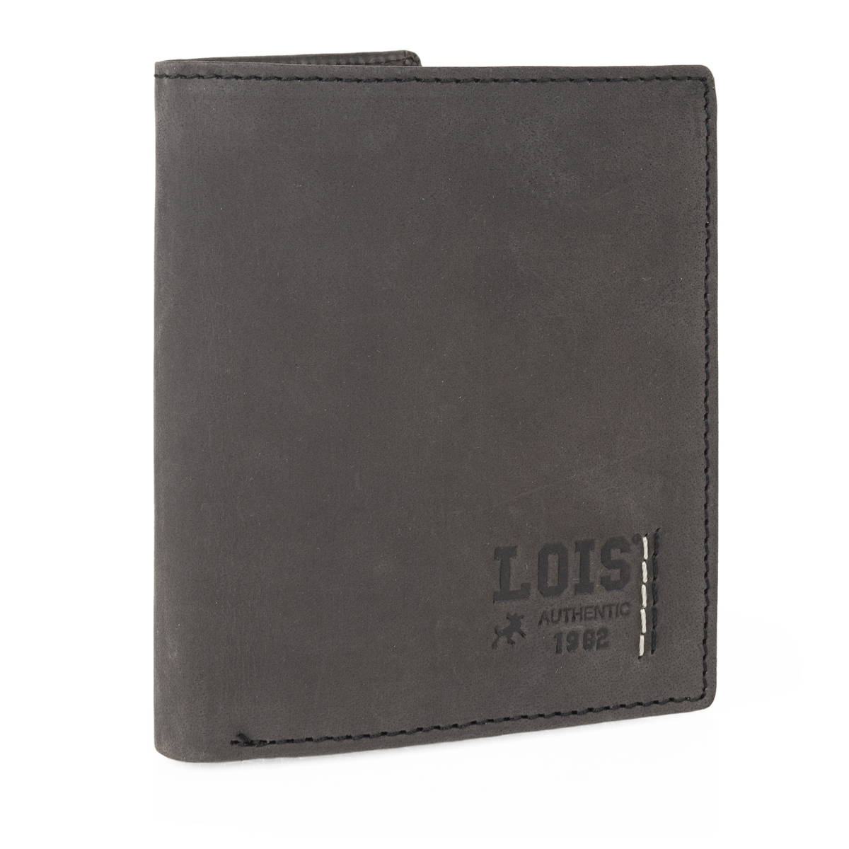 Carteras Para Hombre Piel - Cartera Hombre Marca Lois - Billeteras Para Hombre Con Compartimento Para Tarjetas - Monedero Hombre Piel Autentica Con Cremallera - Cartera Tarjetero Hombre RFID 202820