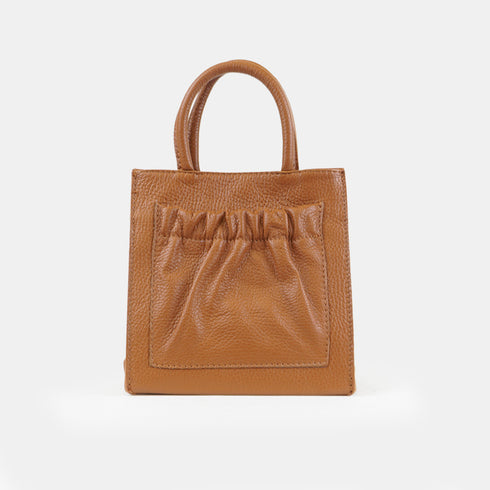 1990s Bolso Piel Pequeño Mujer Bolsillo Frontal Bandolera Oculta