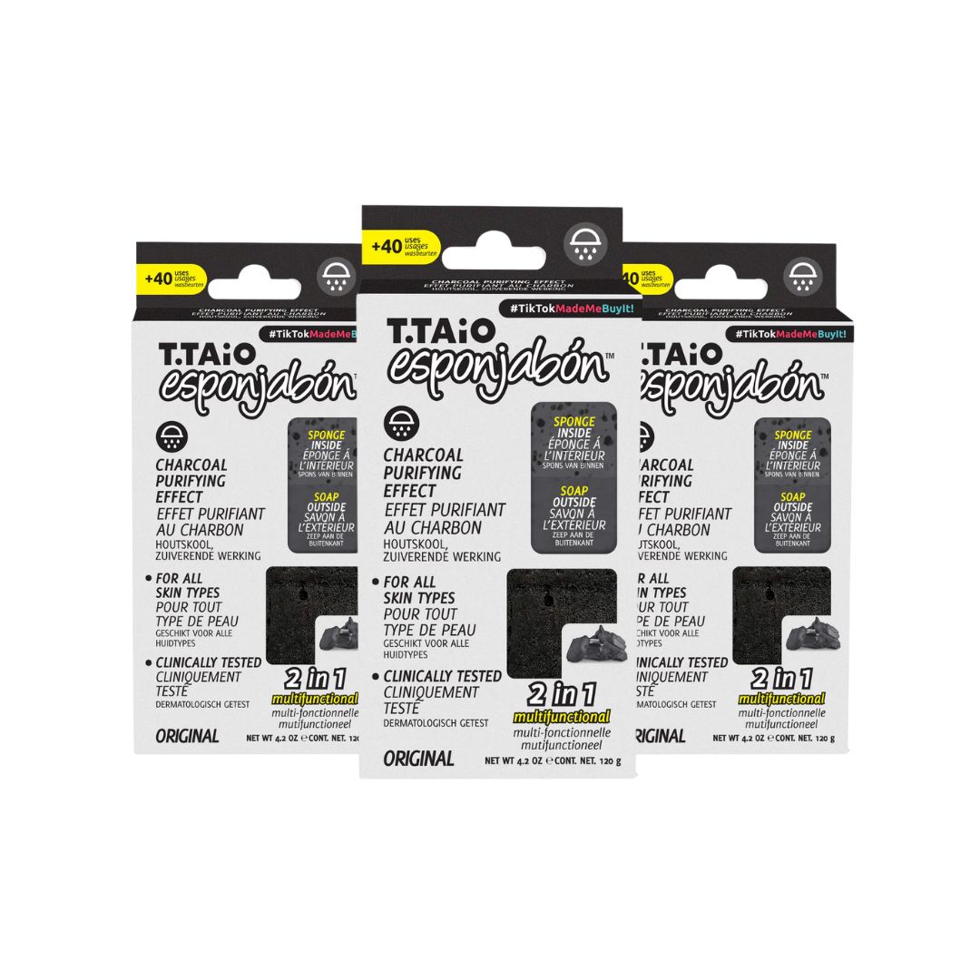 Pack de 3 EsponJabón: Esponja + Jabón 2 en 1  - 120gr
