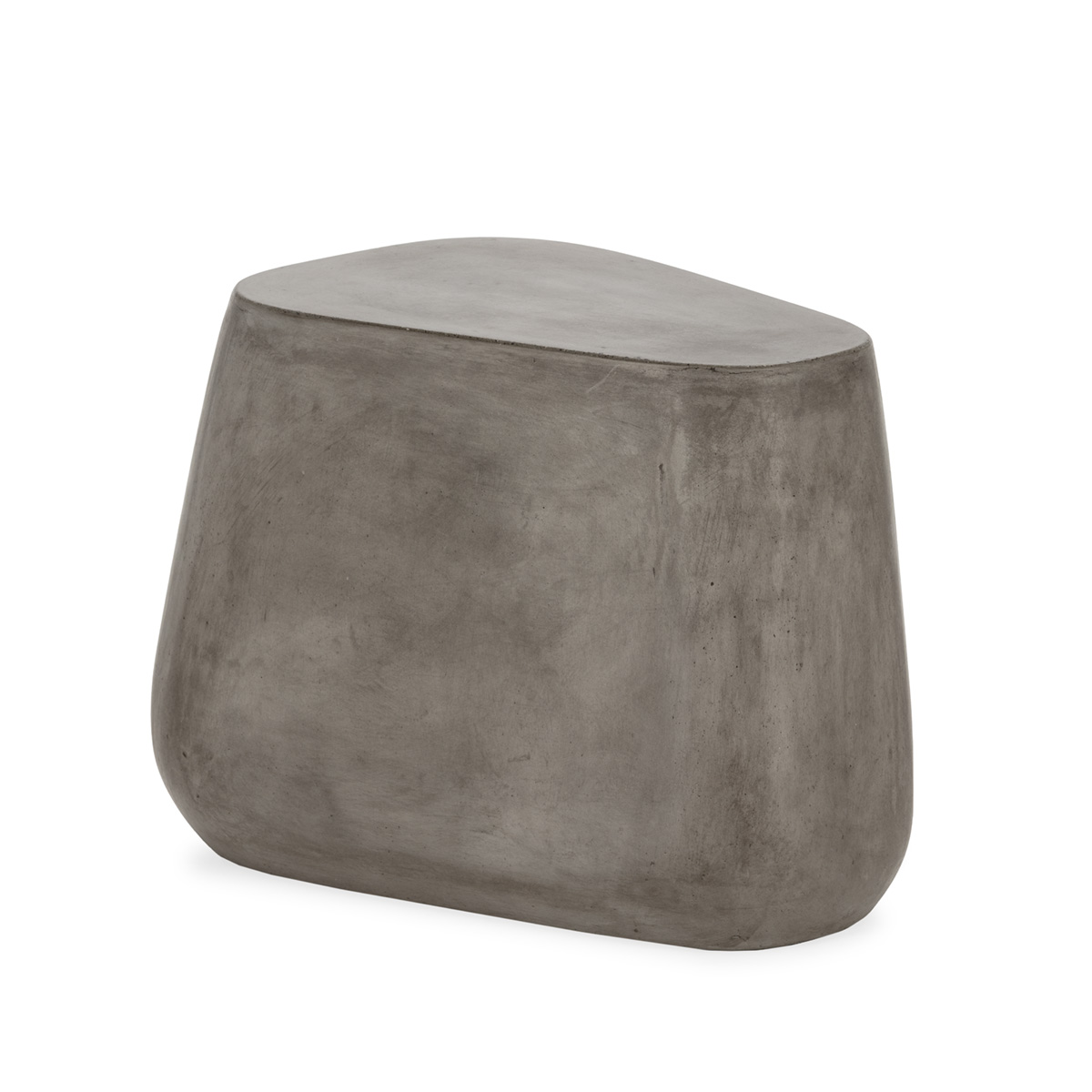 Mesa auxiliar 60x45x44 cemento antracita oscuro, de cemento cemento, color gris antracita oscuro, 60x45x44 cm Fijalo