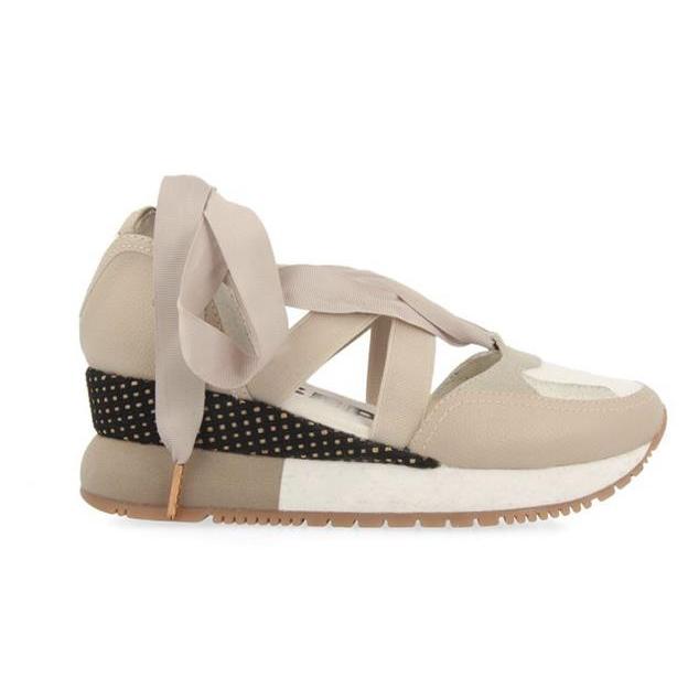 Zapatilla Alpargata Gioseppo Planiga Beig Beige