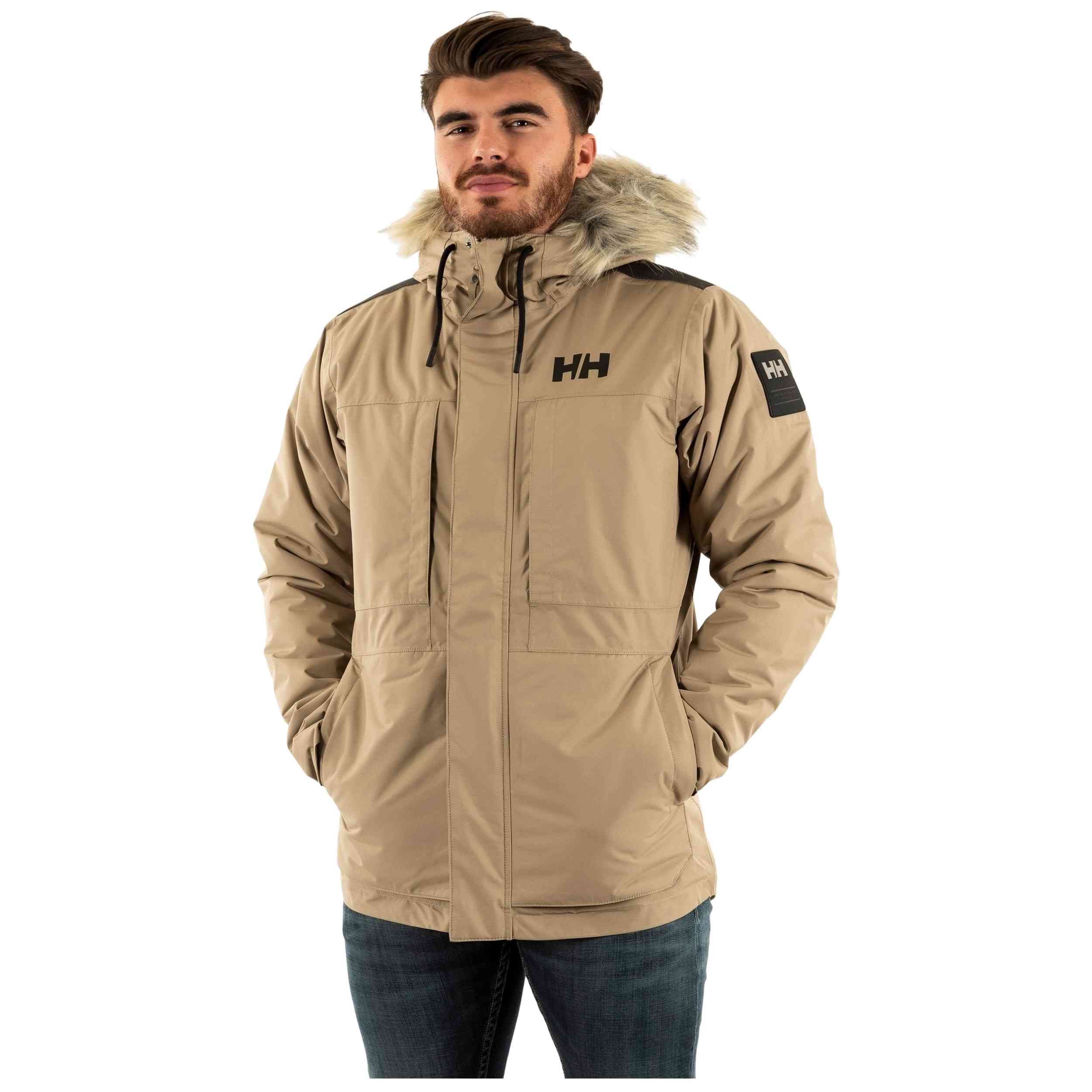 Parka Helly Hansen modelo 53995_757 para Hombre en color Beige