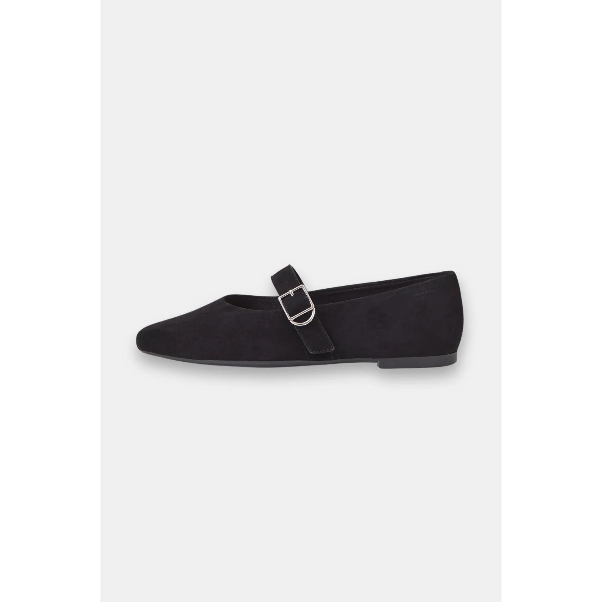 Vagabond Zapatos Bailarinas Mary Jane Jolin Mujer Negro Ante