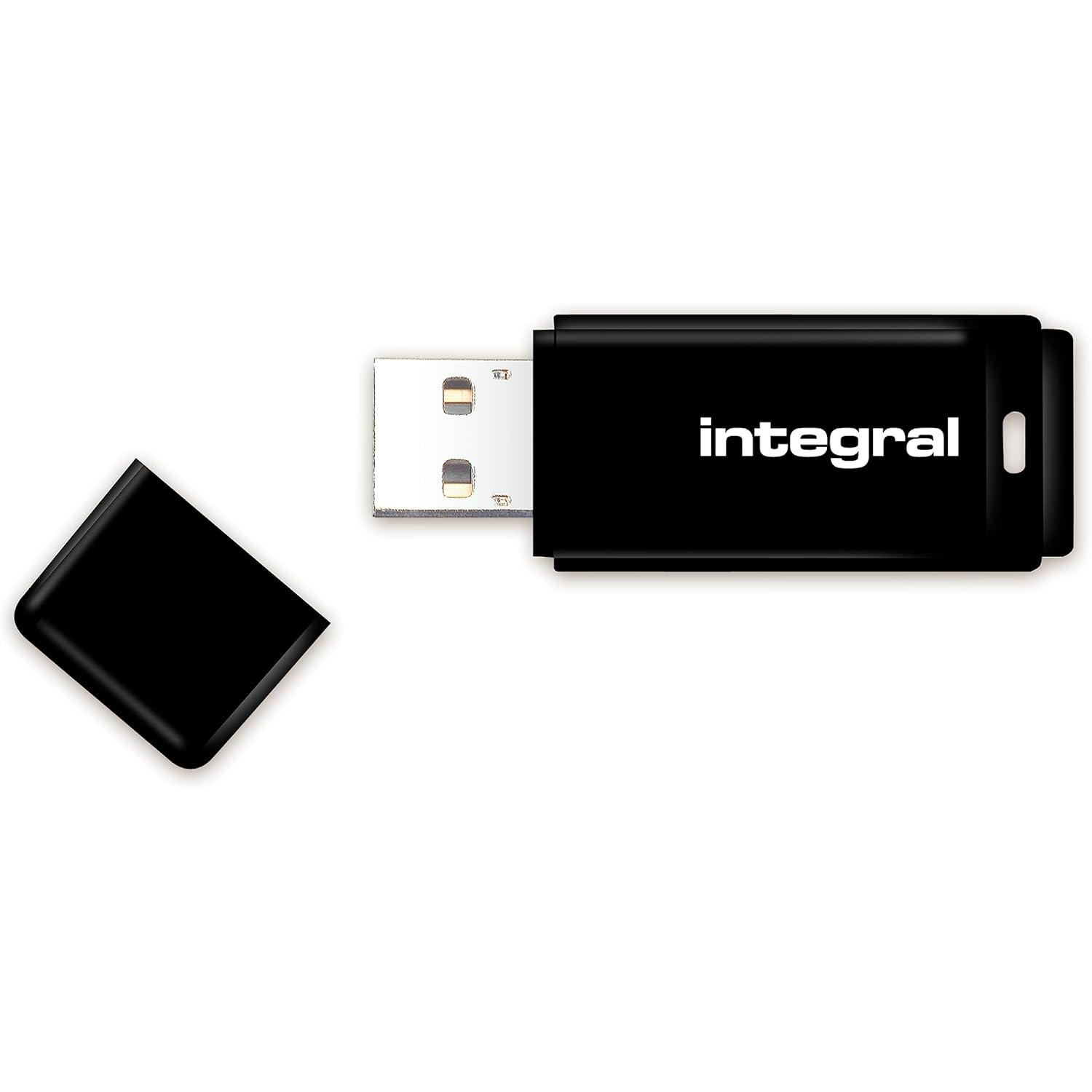 Integral Pen Drive 16gb Negro Usb 2.0