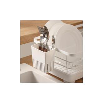 CA Escurridor de utensilios, soporte para utensilios - Cesta para secar utensilios de cocina, escurridor, soporte para cubiertos y escurridor para cucharas y palillos