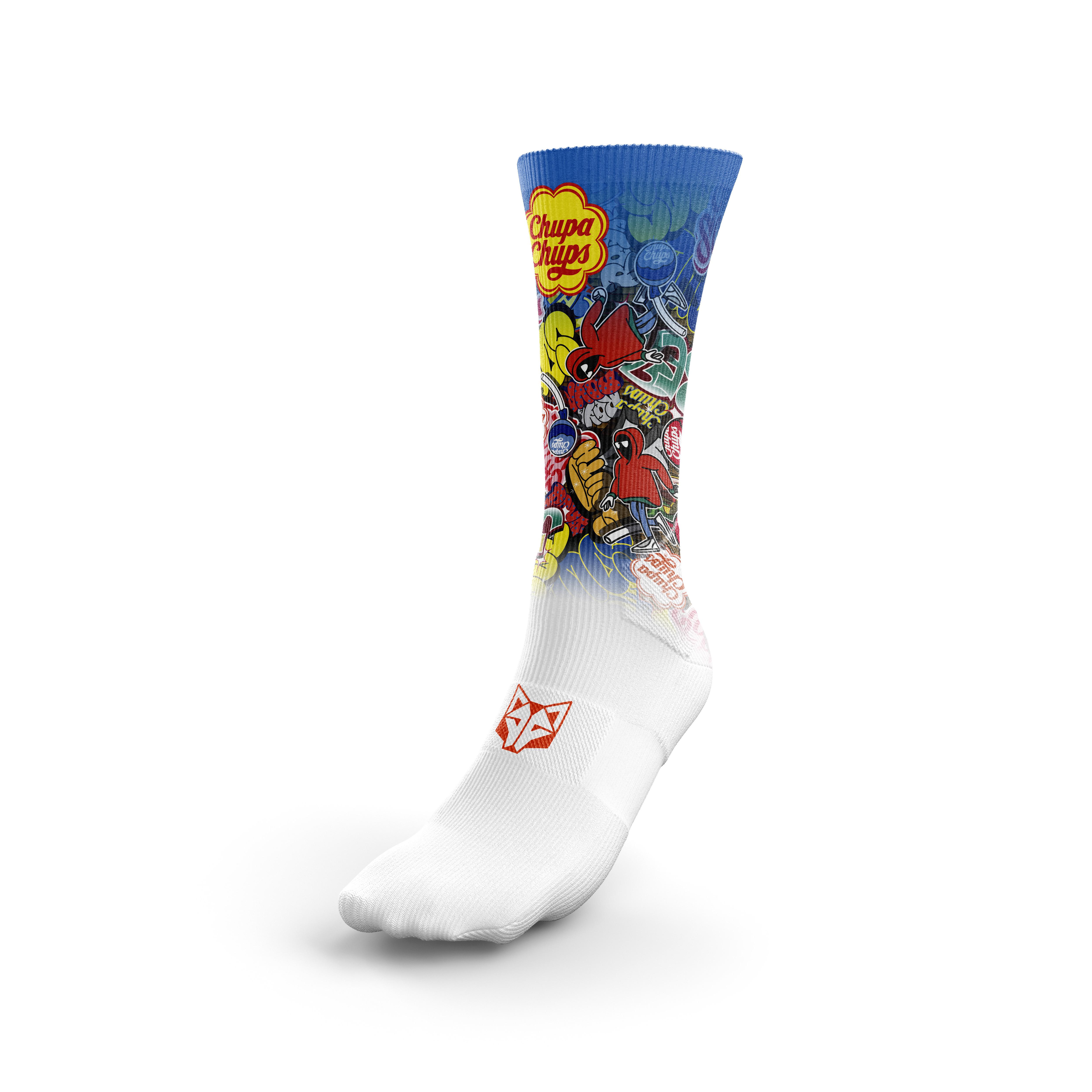 Calcetines Hombre Deportivos OTSO Ultra Ligeros, Transpirables y Sin Rozaduras – Running, Gym, Ciclismo... - Muchos Diseños Disponibles (Chupa Chups, Dragon Ball, …) y Más Diseños super Originales