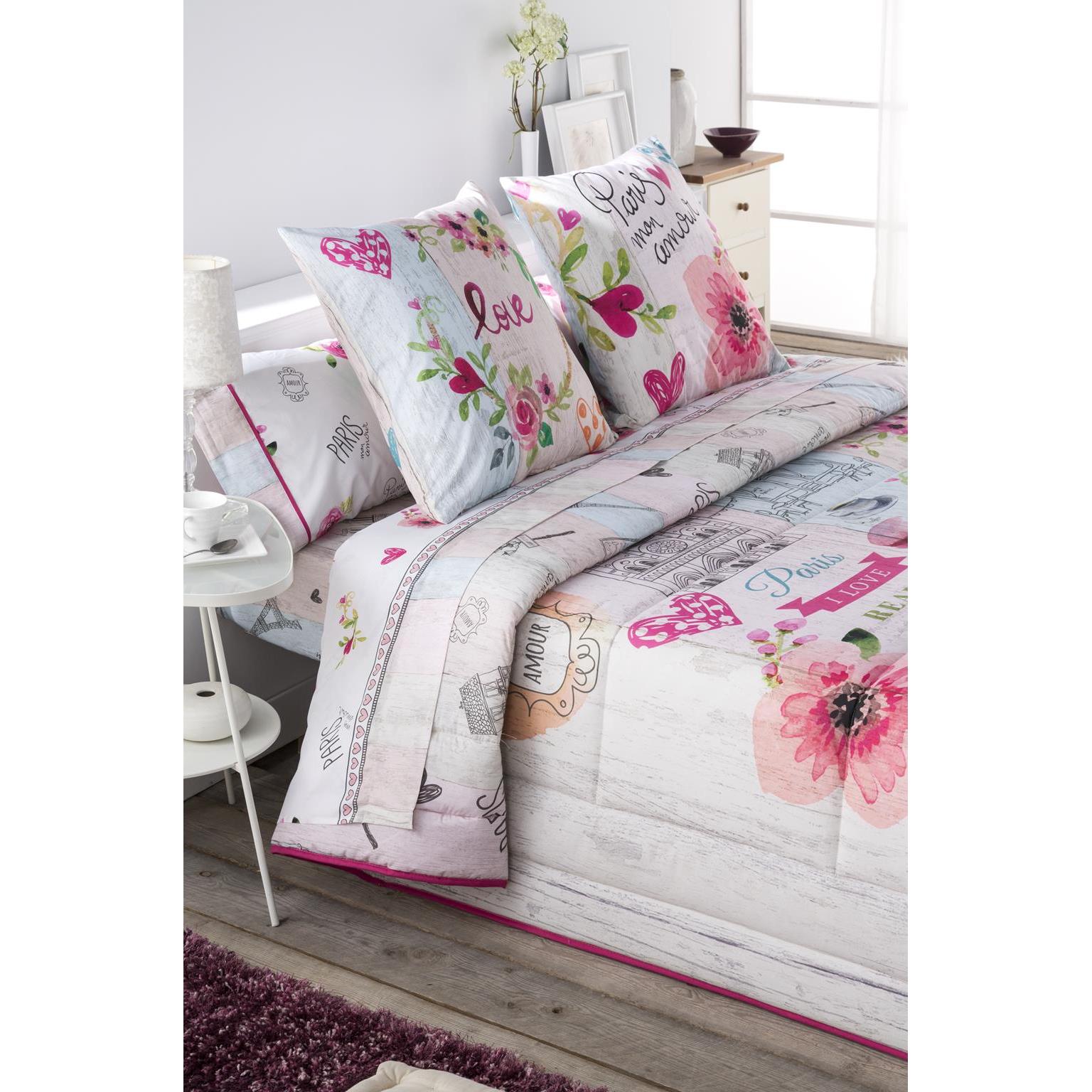 JVR - Sabana modelo COOKIE - Tejido 100% Algodón - Estampado digital - Fabricado en España - Cama 90/105/135/150