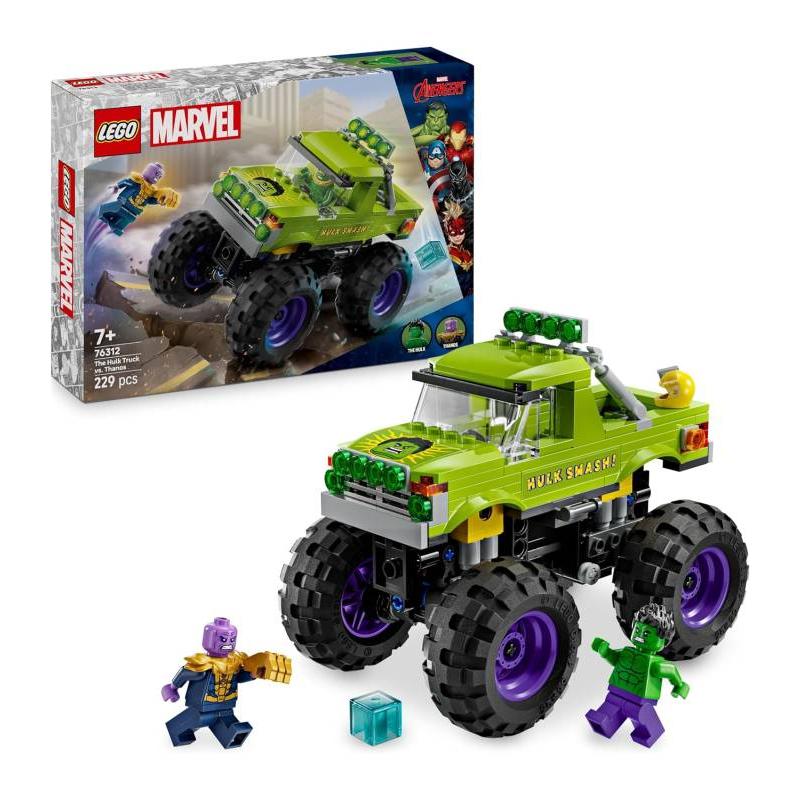 LEGO – Juego de Construcción Camión de Hulk vs. Thanos Marvel Lego.