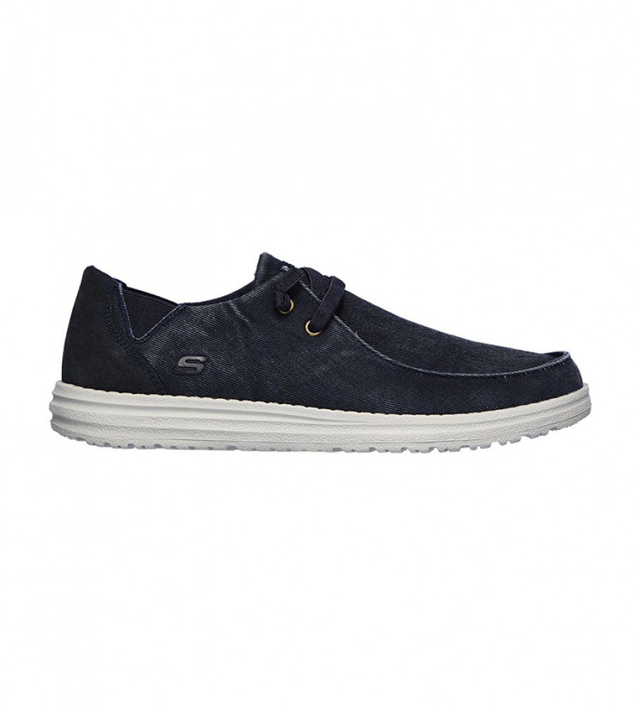 Skechers | Hombre | Zapatos Melson Raymon azul con Memory Foam