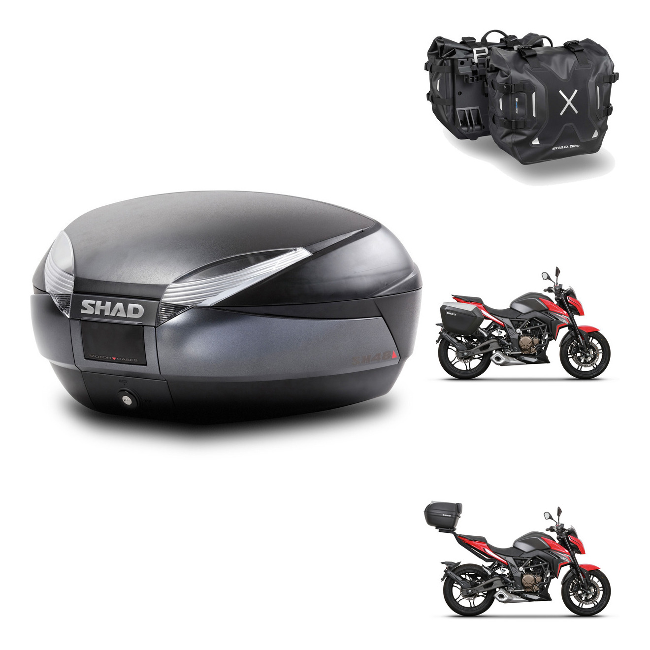 Alforjas Tr30 + Herraje Baul + Herraje 3 KIT-576235