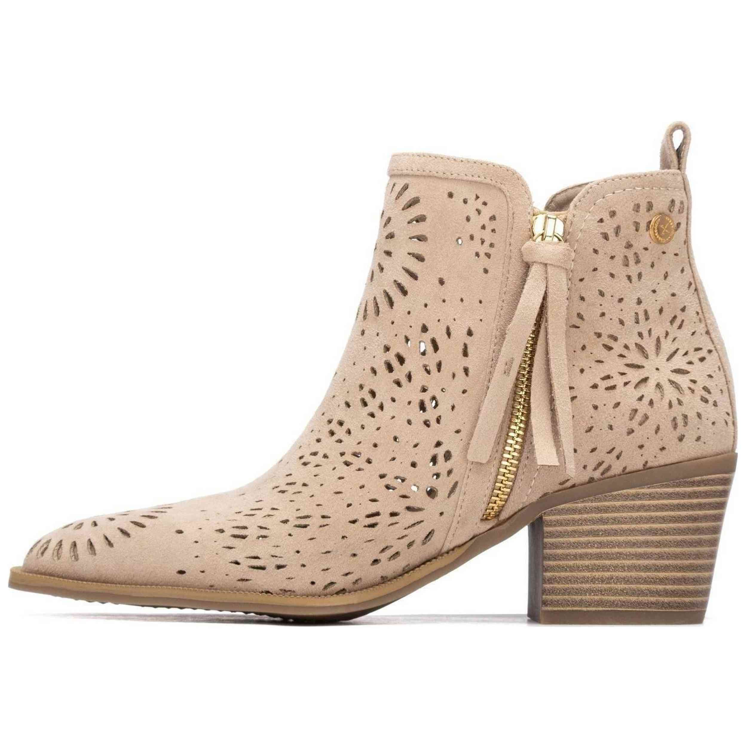 Botines Xti modelo 135-145327 para Mujer en color Beige