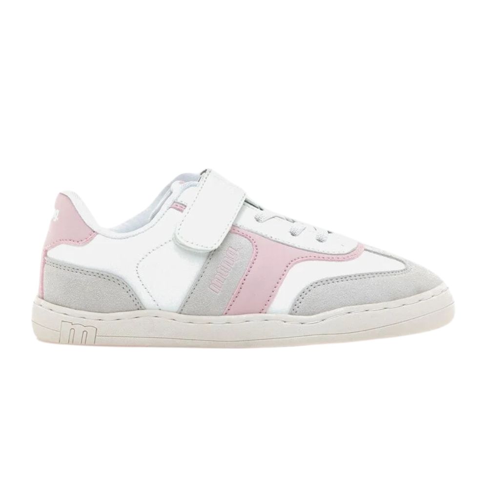 Zapatillas De Deporte marca Mustang modelo 48942 para niña en color blanco y rosa
