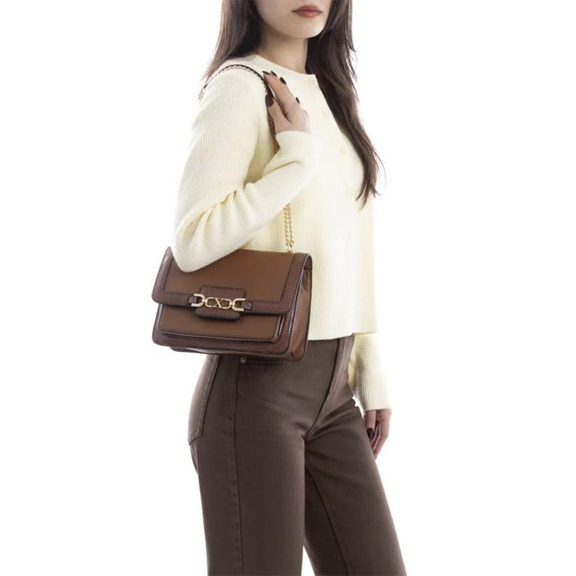 Bolso bandolera pequeña XTI 184498 camel