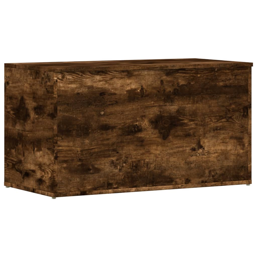 vidaXL Baúl de almacenaje madera ingeniería 84x42x46 cm Multicolor